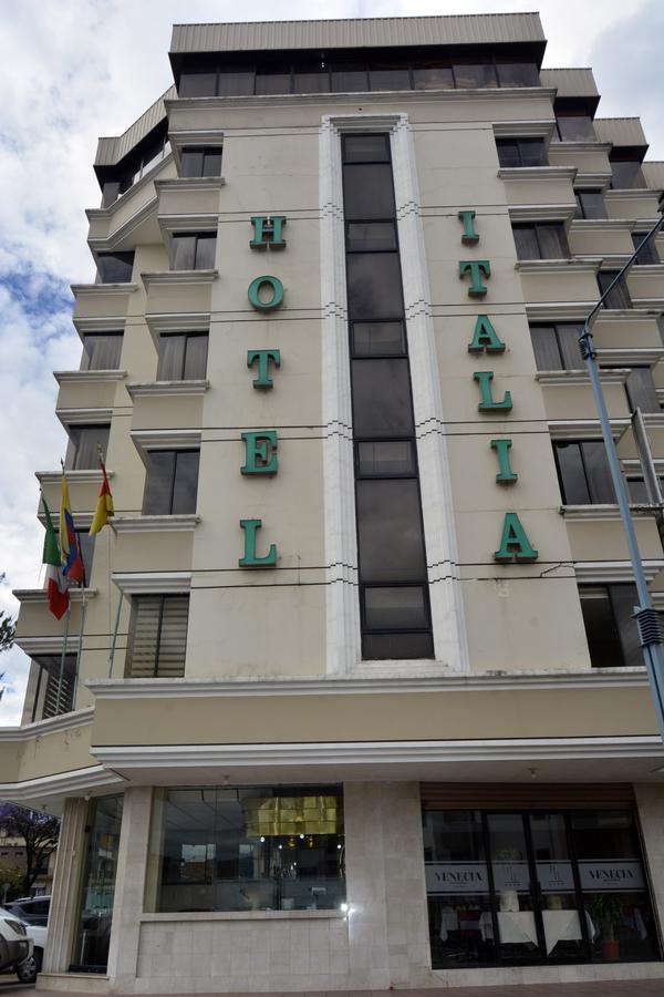 Hotel Italia Cuenca Bagian luar foto