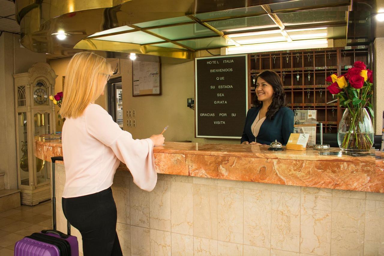 Hotel Italia Cuenca Bagian luar foto